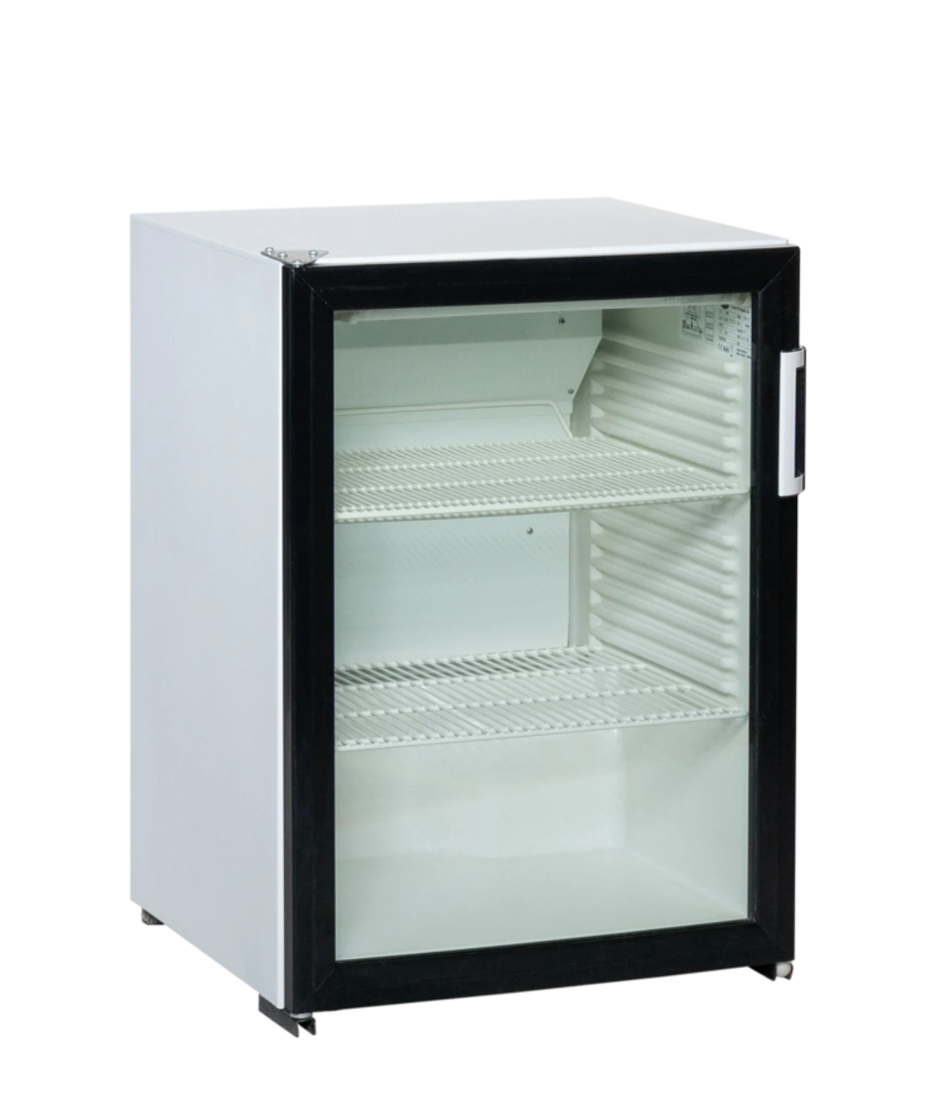 refrigerator with glass door