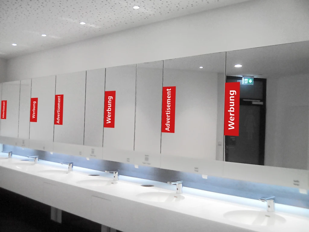 Spiegelwerbung