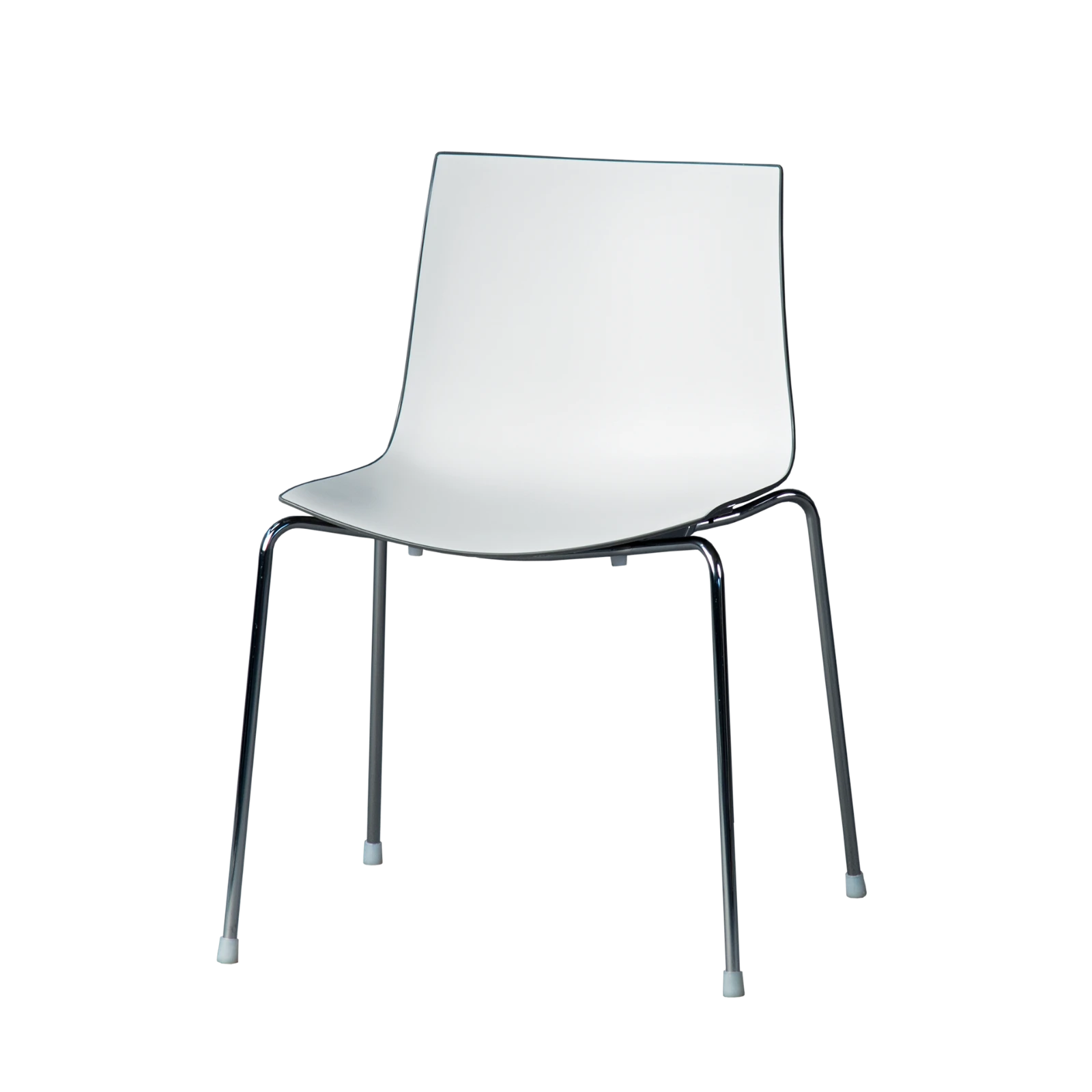 Chair CATIFA with chrome frame