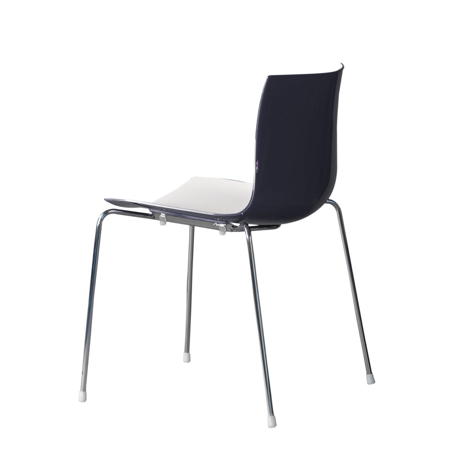 Chair CATIFA with chrome frame