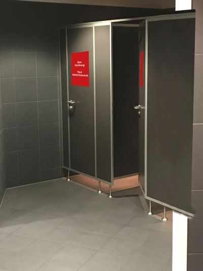 Sanitärwerbung