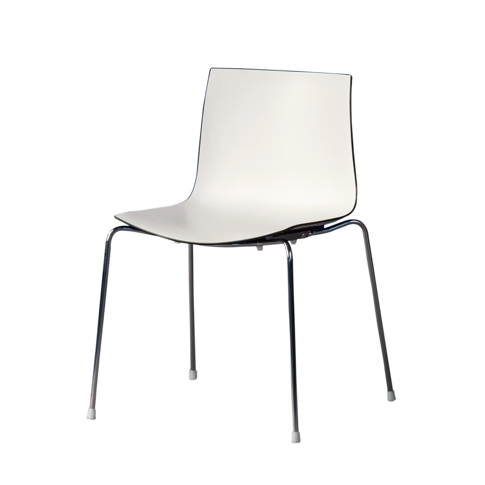 Chair CATIFA with chrome frame