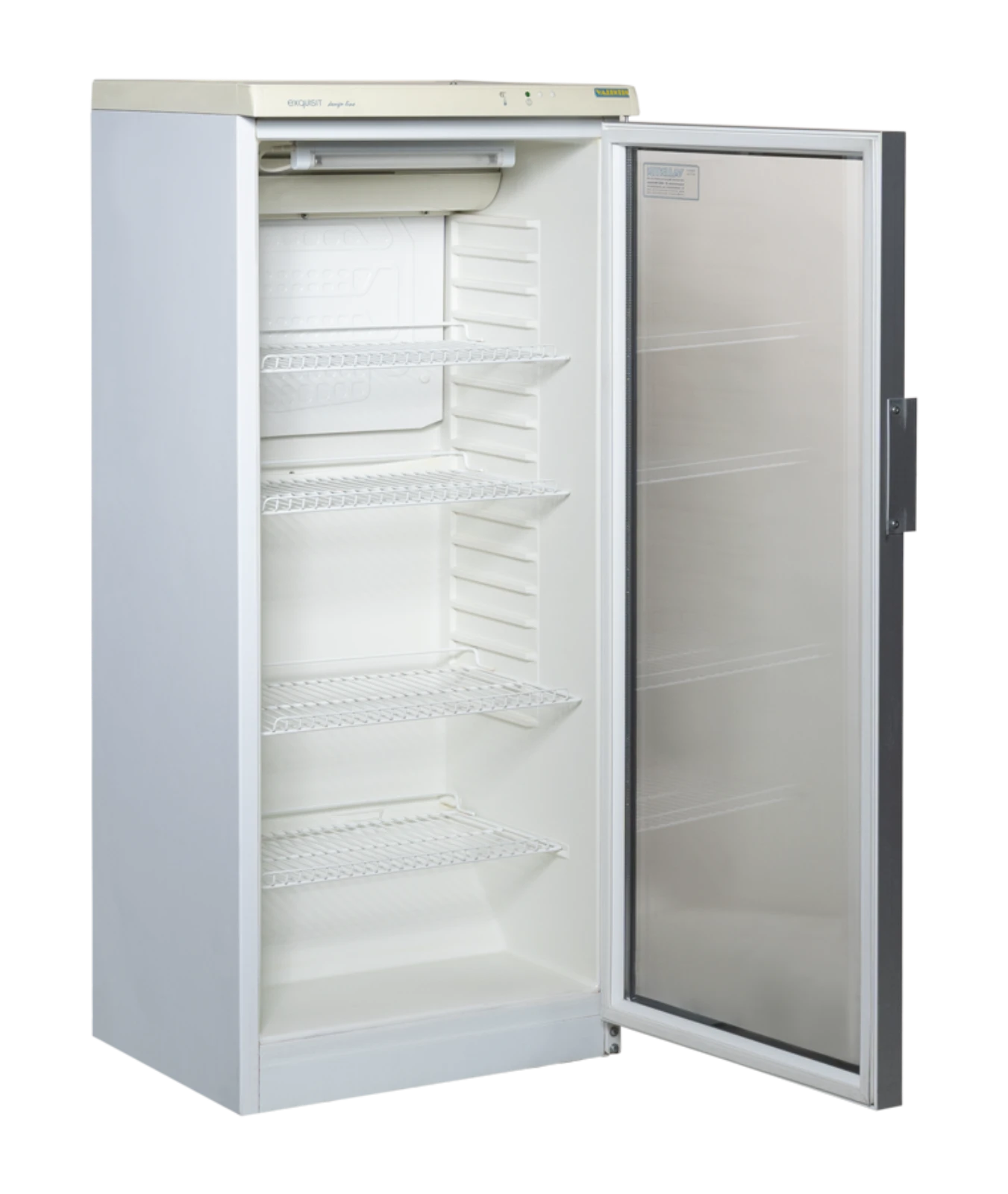 Kühlschrank mit Glastür