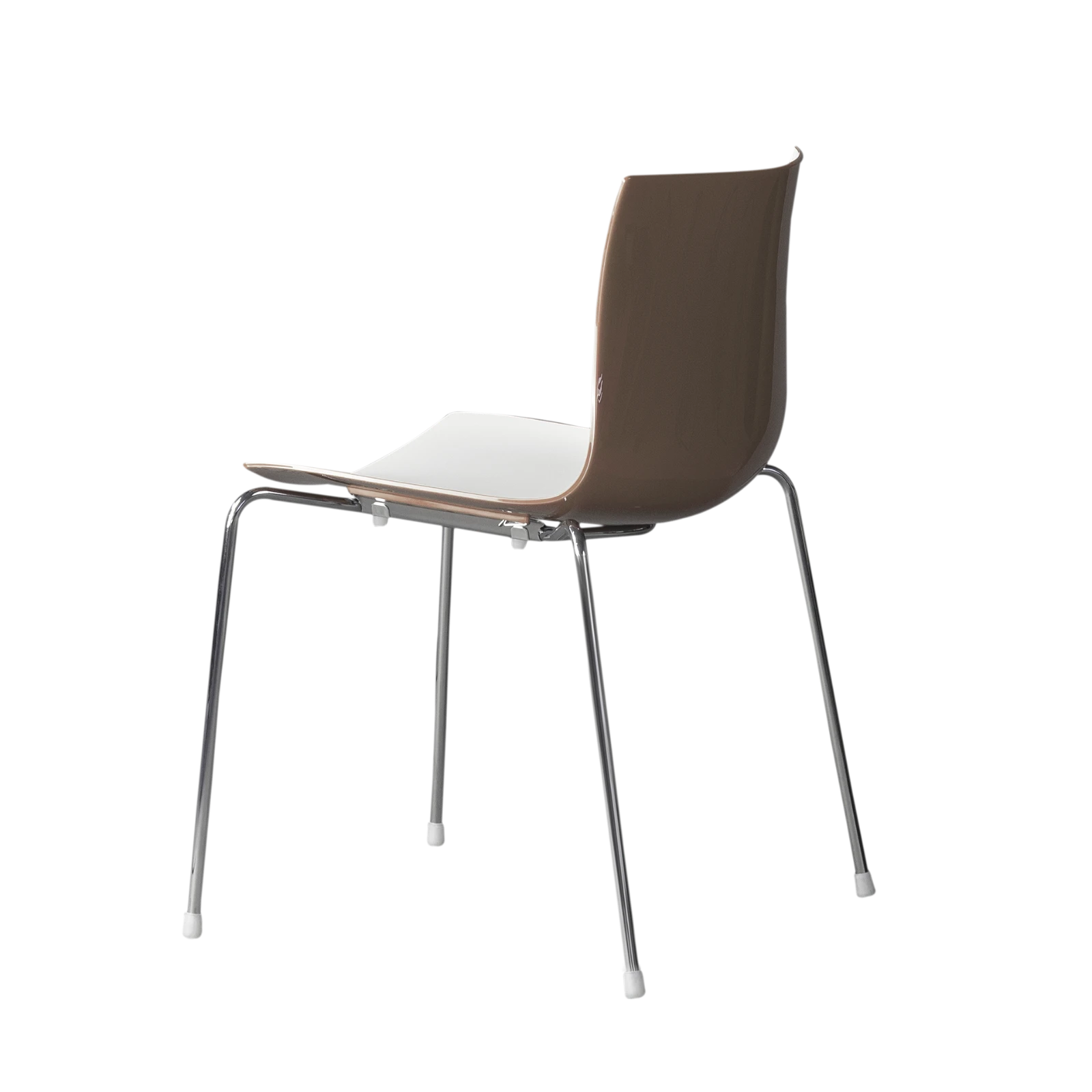 Chair CATIFA with chrome frame