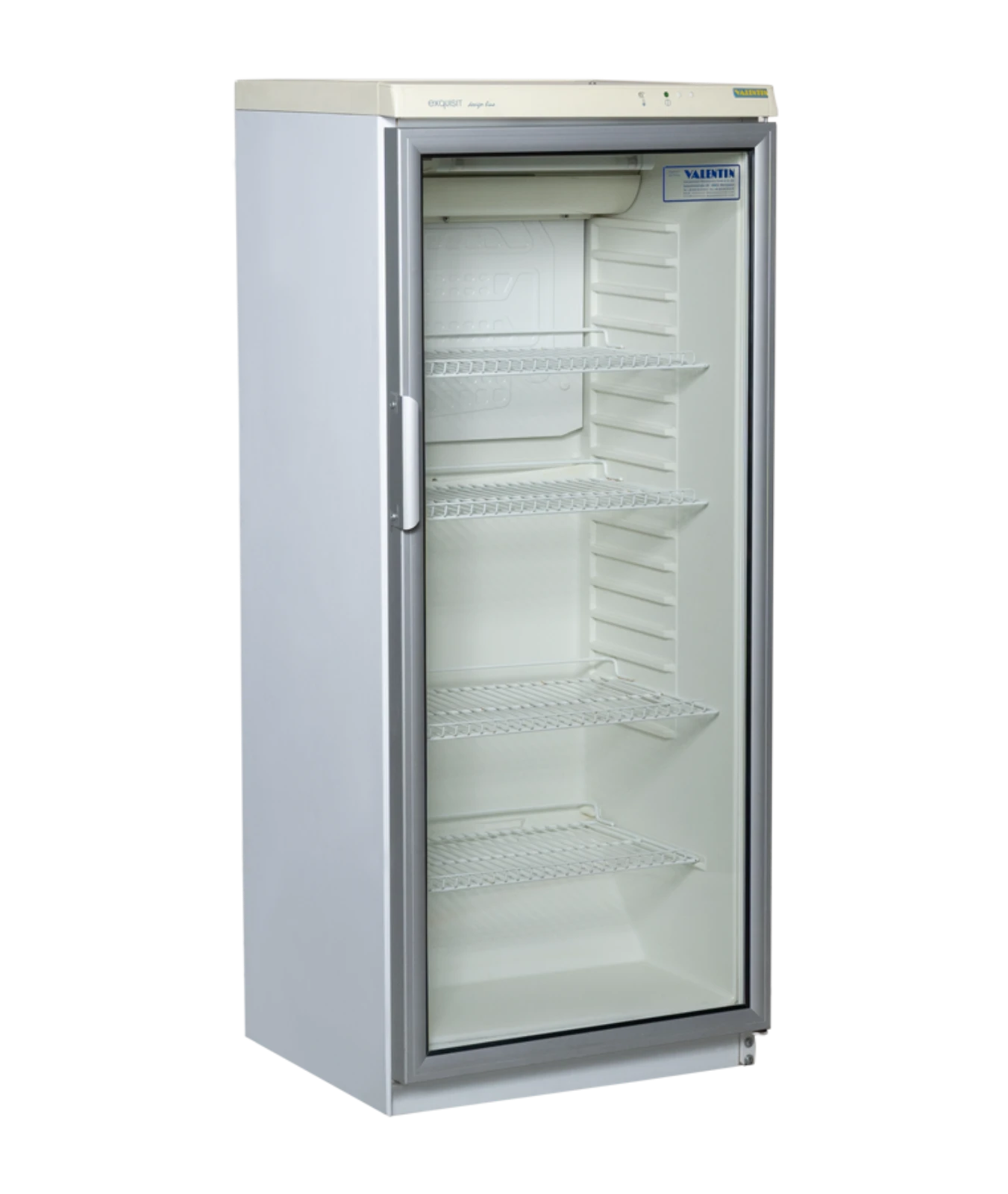 Kühlschrank mit Glastür